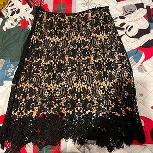 Laced skirt